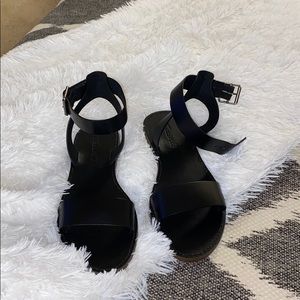 Brand new Black sandals